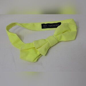 J. Crew Crewcuts Kids Boys Tie Bow Tie Accessories Bright Yellow Adjustable